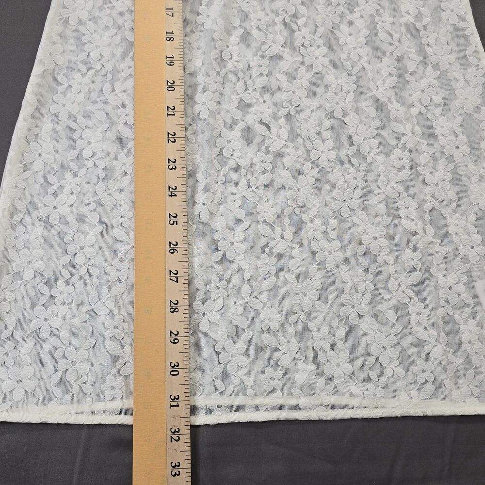House of Harlow 1960 Bohemian Lace Boho Duster Cover Swim Cover Up White Size XS - Picture 6 of 12